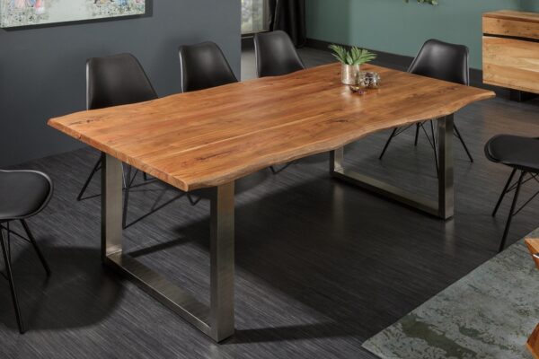 MAMMUT barna akácfa asztallap 180x90x3