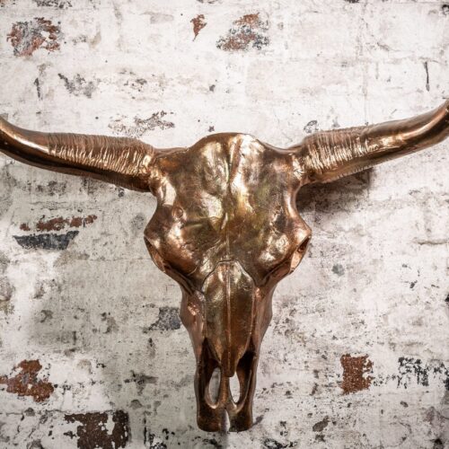 MATADOR bronz fém faldísz 70x18x58