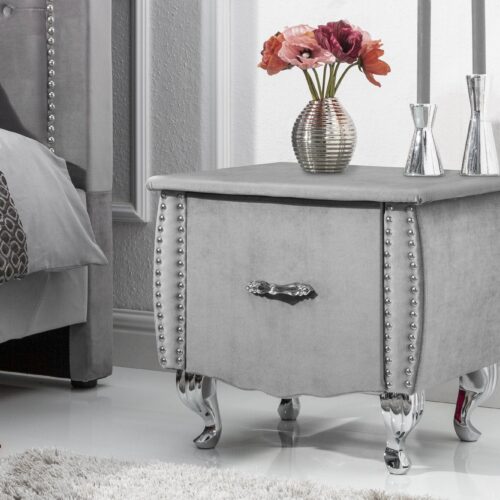 EXTRAVAGANCIA ezüst éjjeliszekrény 45cm