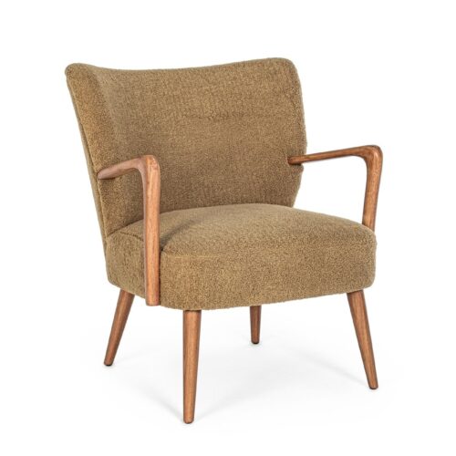 MORITZ barna 100% polyester fotel