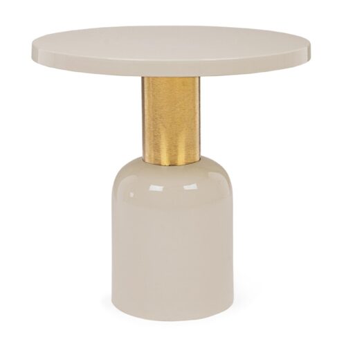 NALIMA cream lerakóasztal 50.5cm átmérő