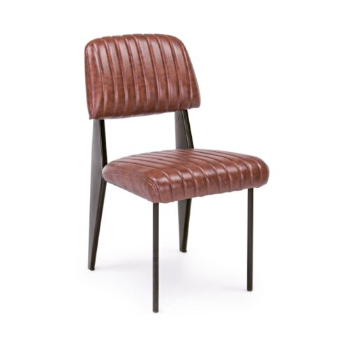 NELLY vintage sötét narancssárga szék