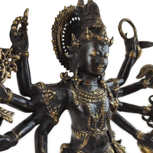 SAKTI SHIVA BRASS szobor