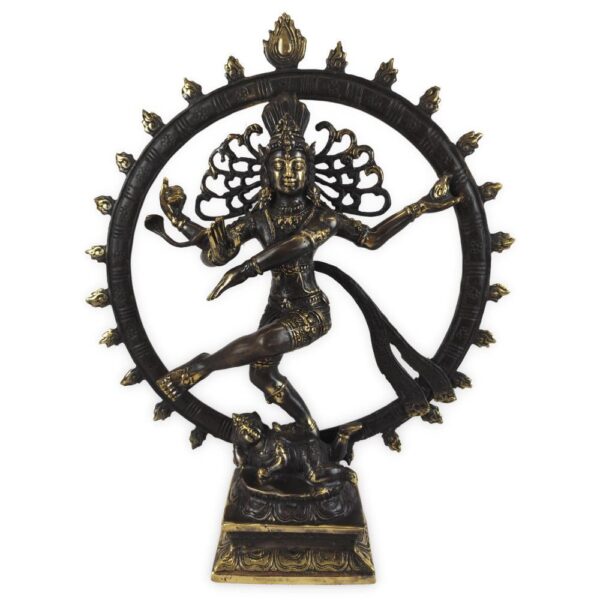 SHIVA BRASS szobor