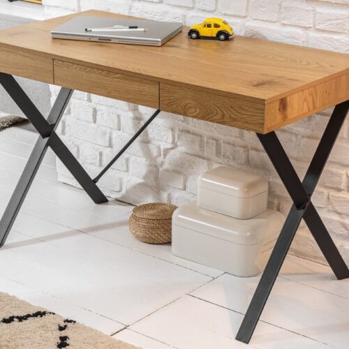 STUDIO barna mdf íróasztal 110cm