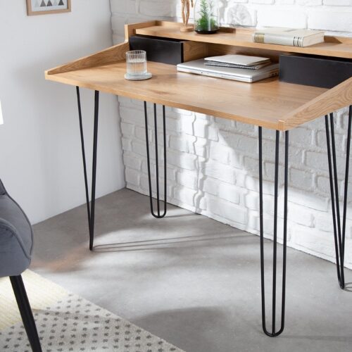 STUDIO II barna mdf íróasztal 110cm