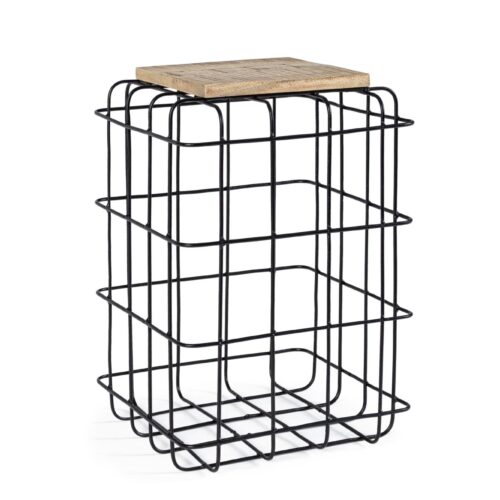 TRELLIS barna mangófa lerakóasztal