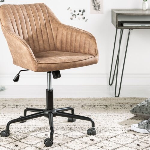 TURIN vintage taupe irodai szék