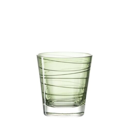 LEONARDO VARIO pohár whiskys 250ml zöld