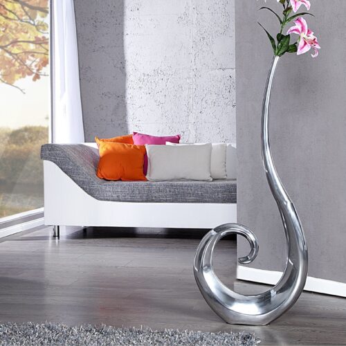 WAVE ezüst váza 106cm