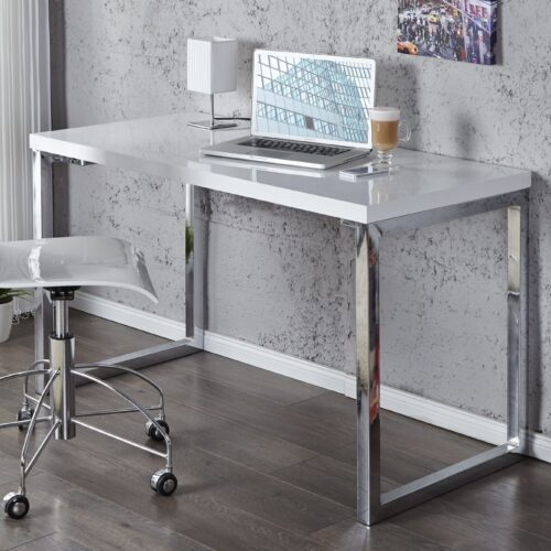 WHITE DESK fehér íróasztal 120cm