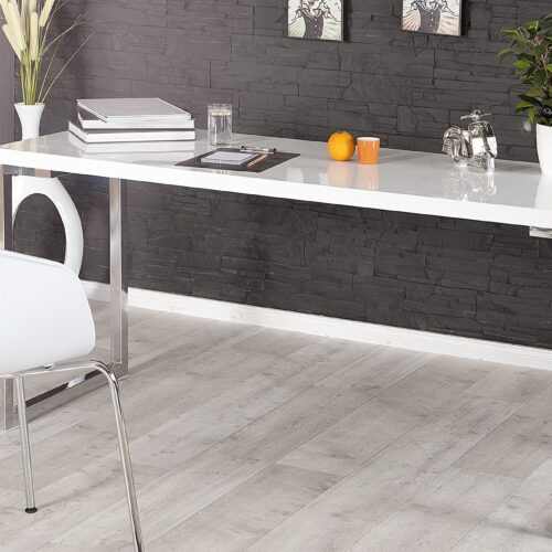 WHITE DESK fehér íróasztal 140cm